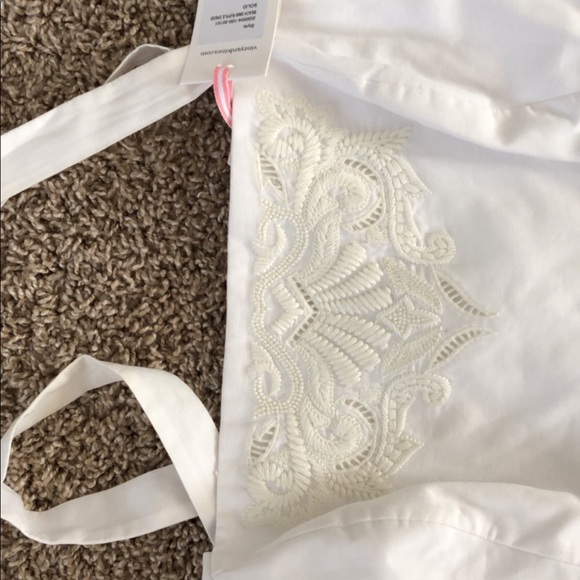 Vineyard Vines White Lace Embroidered Eyelet Dress - Picture 4 of 7